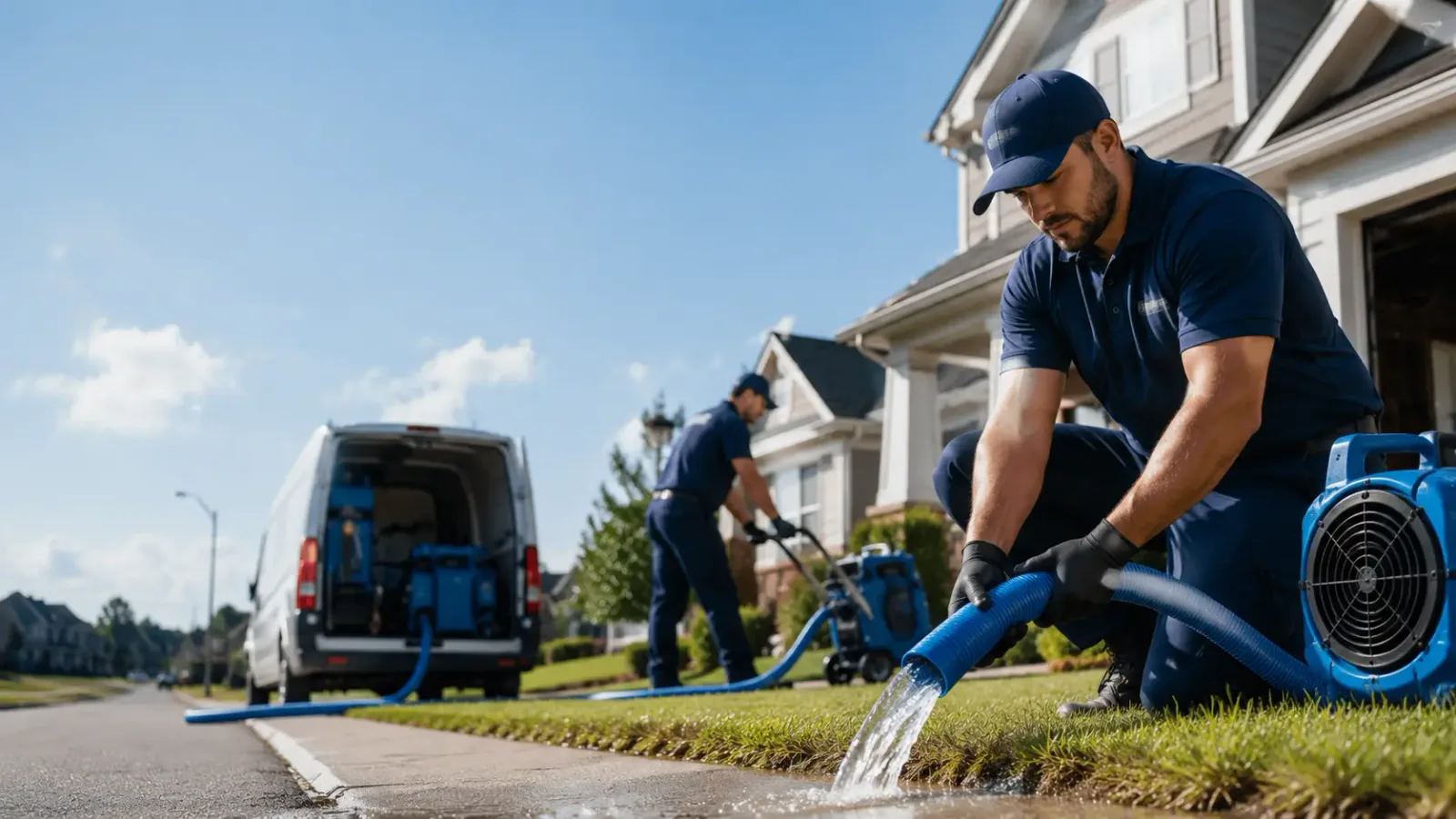 Flood Damage Restoration in Amelia, NE